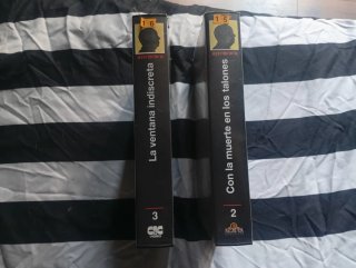 Pack 2 Películas VHS Alfred Hitchcock.