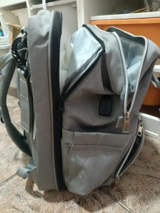 Mochila Pañalera SNDMOR Gris