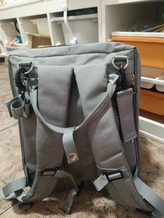 Mochila Pañalera SNDMOR Gris