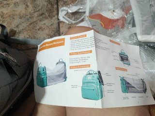 Mochila Pañalera SNDMOR Gris