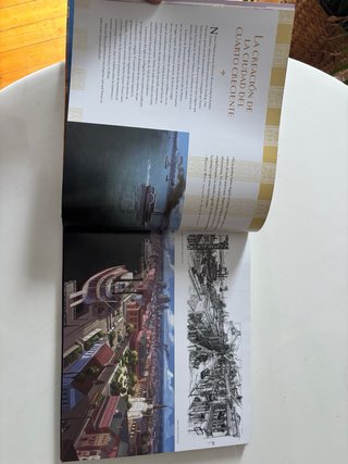 Libro "El arte de Tiana y el sapo" (Disney)