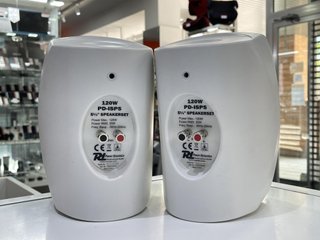 PAREJA DE ALTAVOCES POWER DINAMICS PD-ISP5 120W CON CAJA