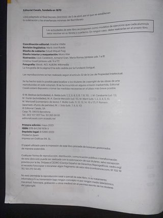 Historia de la filosofía Bachillerato 2