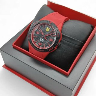 RELOJ SCUDERIA FERRARI RED +CAJA