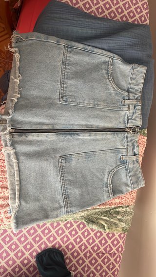 Falda vaquera cremallera S/M