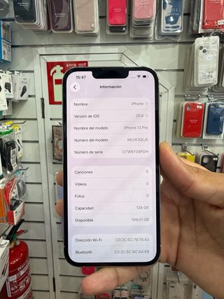 iPhone 13 Pro 128GB Plata Semi Nuevo