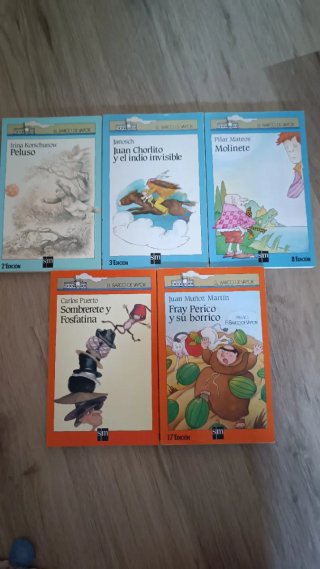 Lote libros el barco de vapor
