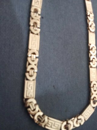 Cadena de oro 14k bañada
