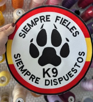 Parche K9 Siempre Fieles Siempre Dispuestos