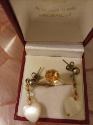 Anillo Mario Puerto Plata con Piedra Dorada