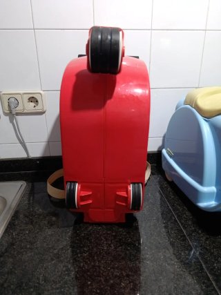 Maleta infantil moto fácil de llevar