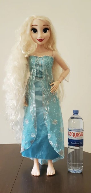 Muñeca Elsa Frozen Disney 80 cm