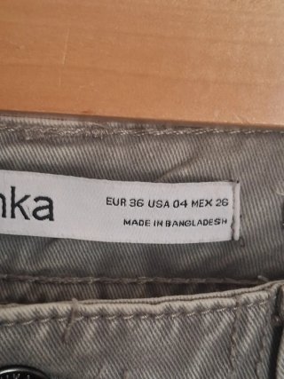 Pantaloni cargo Bershka donna taglia M