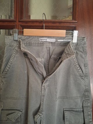 Pantaloni cargo Bershka donna taglia M