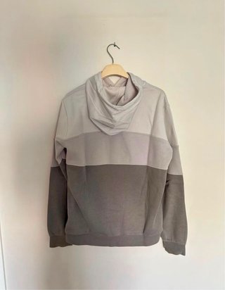 Sudadera Adidas Gris Bloques Color