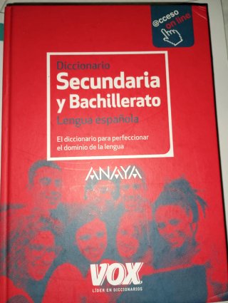 Diccionario secundaria y bachillerato lengua es...