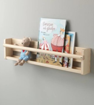 Estante pared FLISAT Ikea madera
