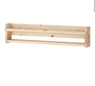 Estante pared FLISAT Ikea madera