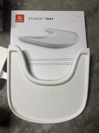 Tripp Trapp Baby Set + Bandeja Stokke Blanco
