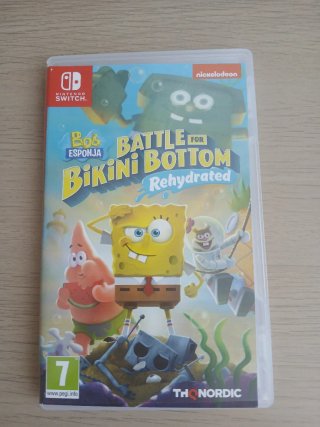 Nintendo Switch Bob Esponja: Battle for Bikini Bot