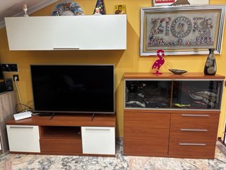 Conjunto Muebles Comedor 3 Piezas en color madera