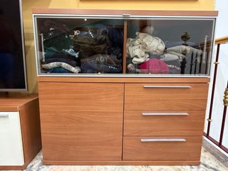 Conjunto Muebles Comedor 3 Piezas en color madera
