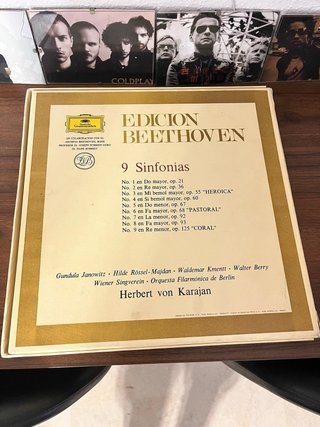 Colección 16 Vinilos Beethoven 9 Sinfonías