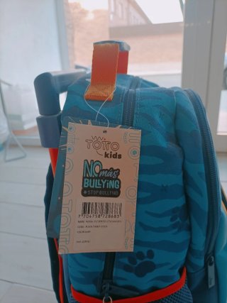 Mochila de carro Totto con diseño de tigre