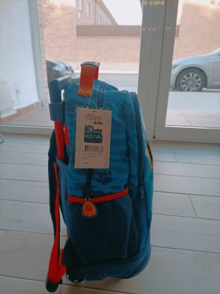 Mochila de carro Totto con diseño de tigre
