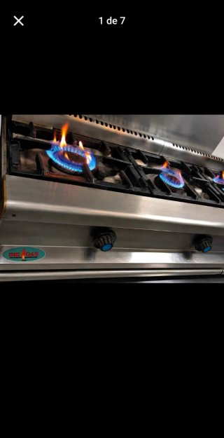 Cocina Profesional Mega Gas