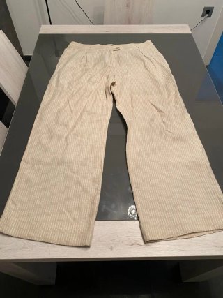 Pantalón Pirata Purificación García Beige