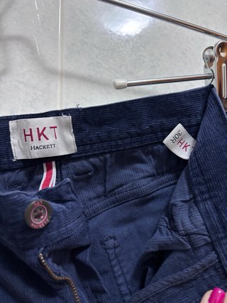Pantalón Hackett Hombre Azul