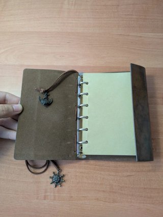 Libreta Vintage Estilo Náutico