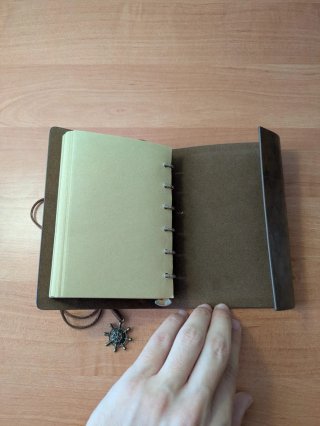 Libreta Vintage Estilo Náutico