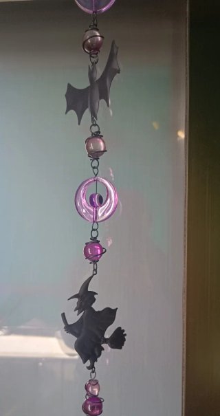 Colgantes Decorativos Brujas y Murciélago