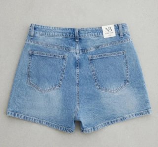 Falda pantalón vaquera cruzada