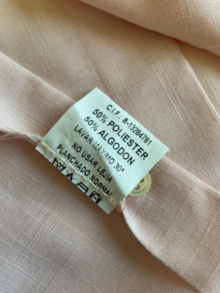 Camisa Vintage D'Anta Rosa Palo Manga Corta XL Men