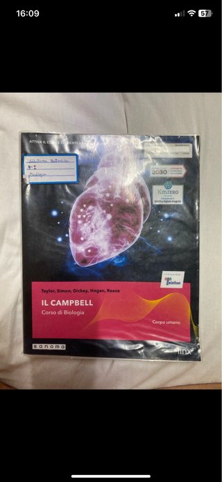 il campbell biologia