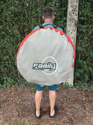 Tienda campaña Decathlon Family Seconds 4.2