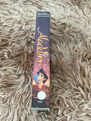 Pelicula Aladdin VHS Disney