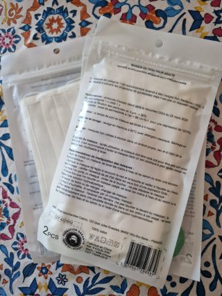 6 Mascarillas de Tela para Adulto