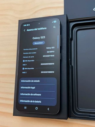 Samsung Galaxy S23 5G 128GB Negro