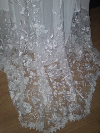 Vestido de Novia Talla S Encaje