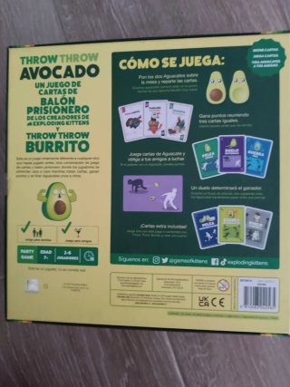 Throw Throw Avocado - Juego de Mesa