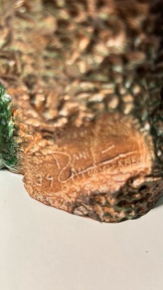 Figura de pareja de barro