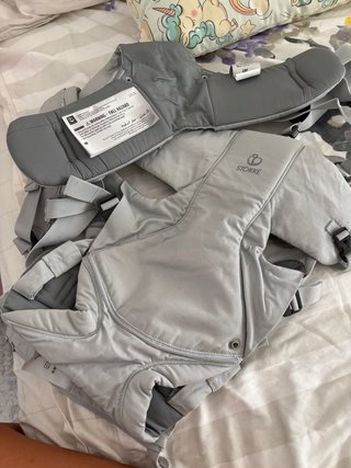 Mochila Portabebés Stokke MyCarrier Gris