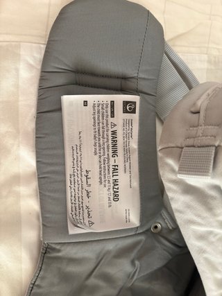 Mochila Portabebés Stokke MyCarrier Gris