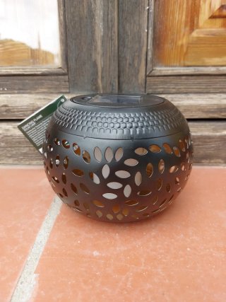 Lámpara Solar Exterior Metal