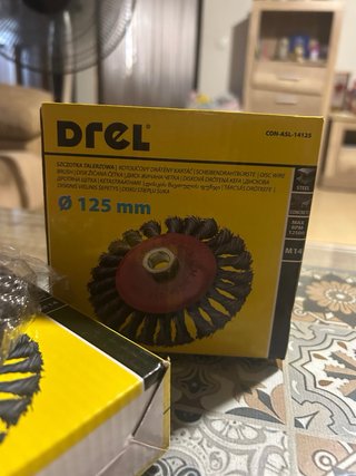 Cepillo para desbrozadora Drel 125mm