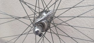 Rueda trasera tubular 36 radios